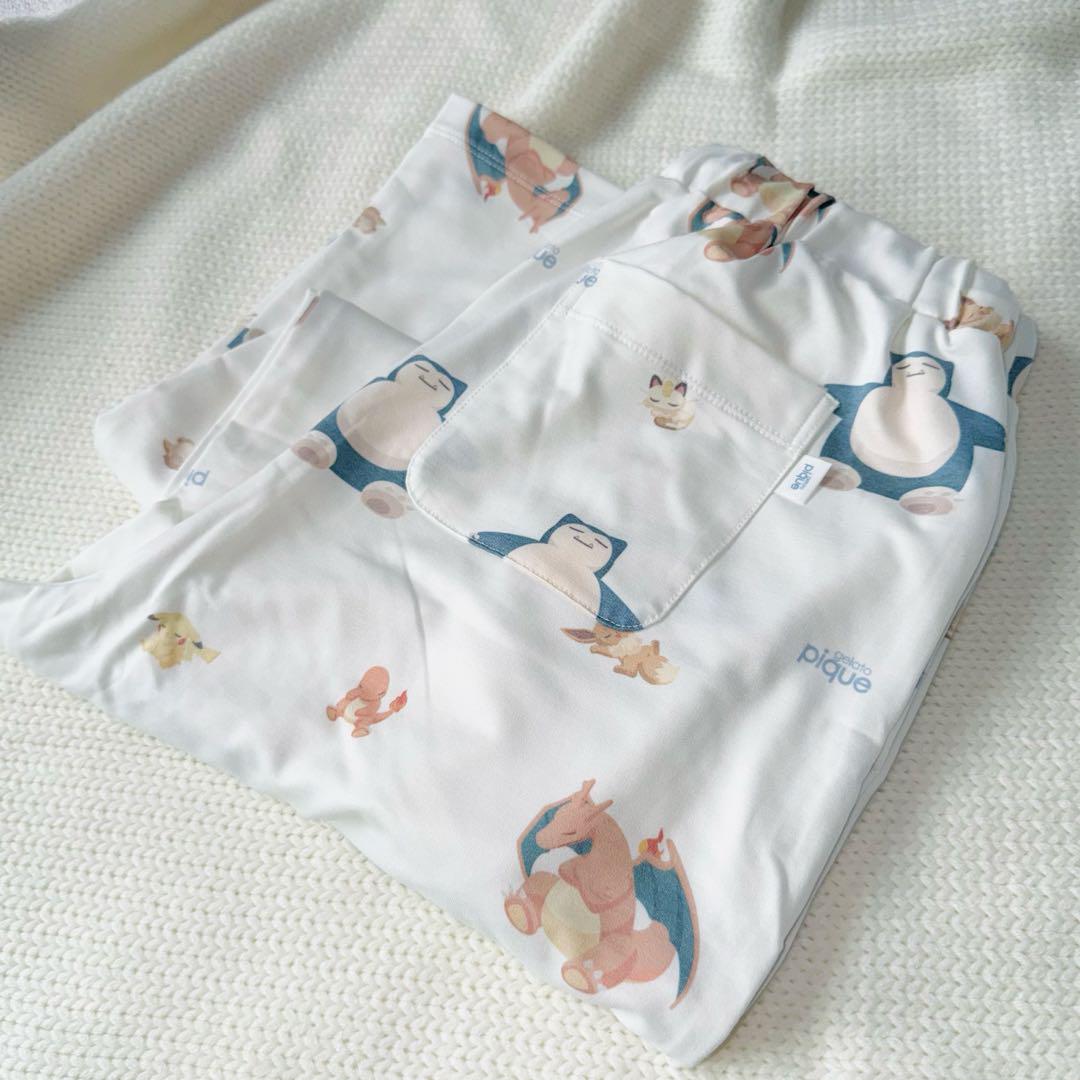 【国内正規品】新品　ジェラートピケ　ポケモンスリープロングパンツ