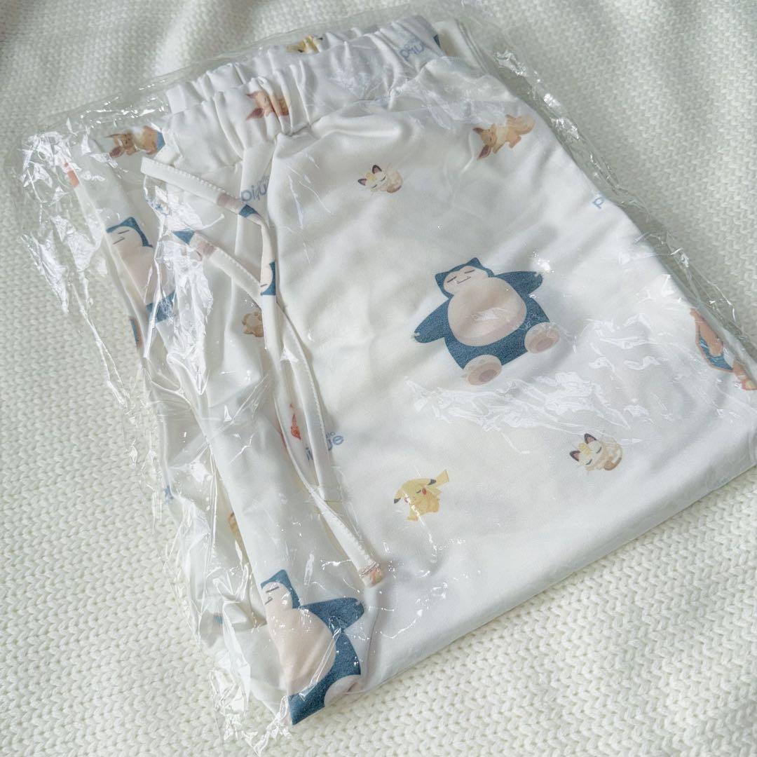 【国内正規品】新品　ジェラートピケ　ポケモンスリープロングパンツ