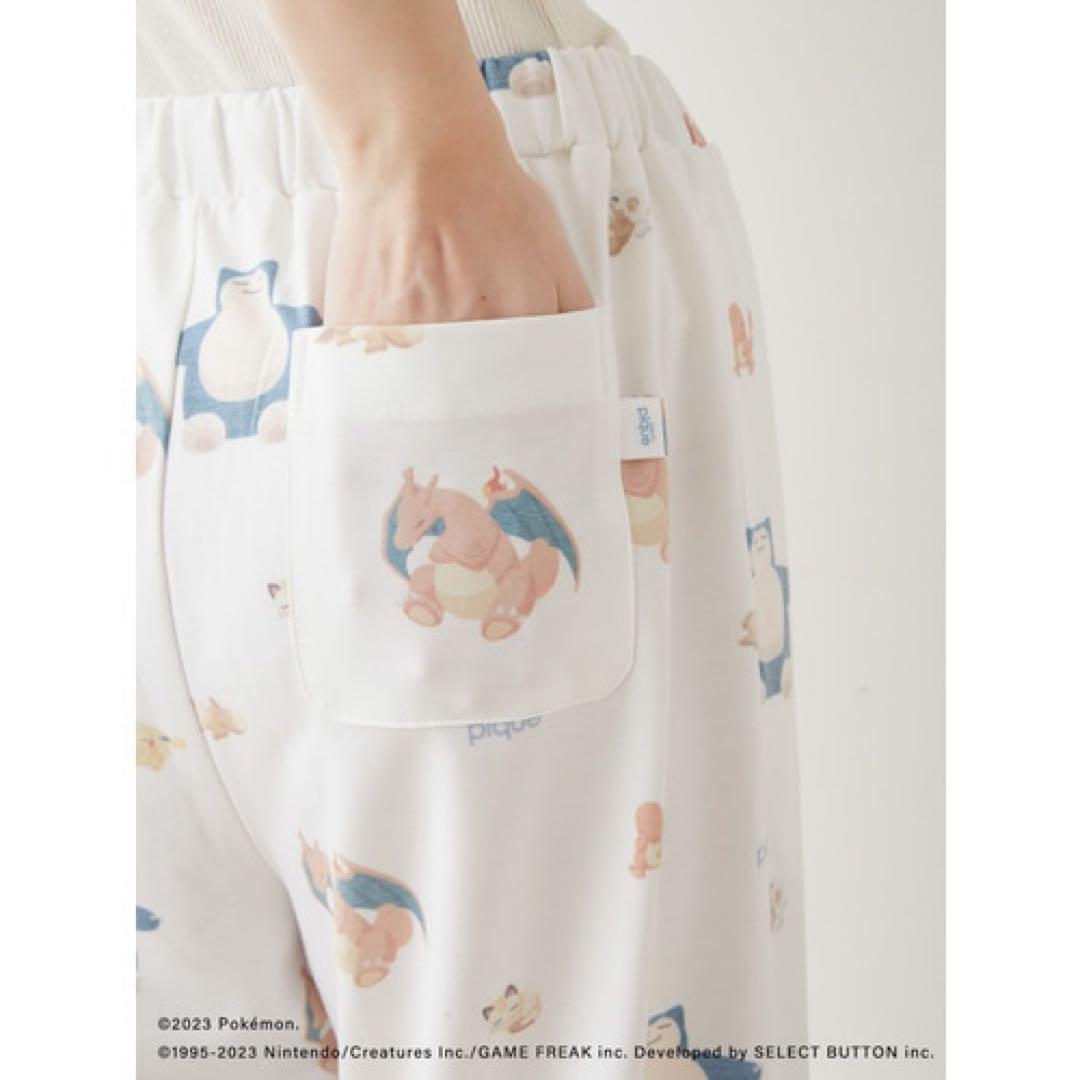 【国内正規品】新品　ジェラートピケ　ポケモンスリープロングパンツ