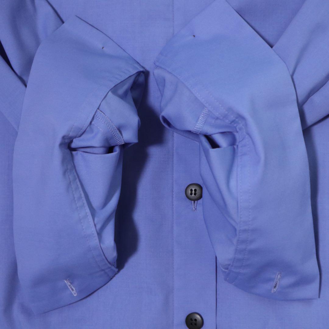 ENFOLD 24AW☆CURVE ASYMMETRY SHIRT 38 ブルー - メルカリ