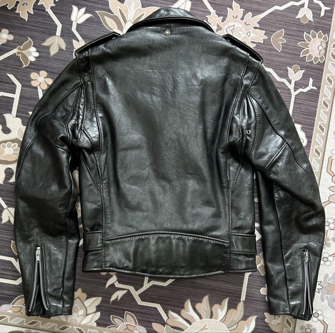 schott 618 レザージャケット ダブルライダースジャケット サイズ34