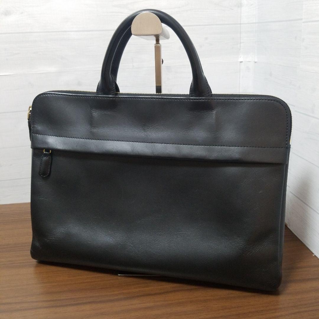 TRION　トライオン　ビジネスバッグ　A4 薄マチ　メンズ　バッグ　美品