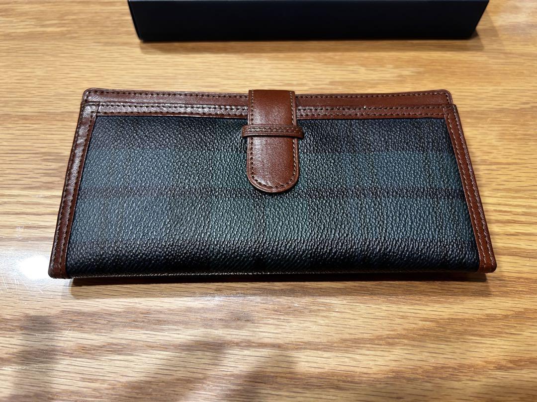 ポロ ラルフローレン 長財布 ブラックウォッチ メンズ レディース Ralph Lauren ラルフローレン 長財布 ブラックウォッチ
