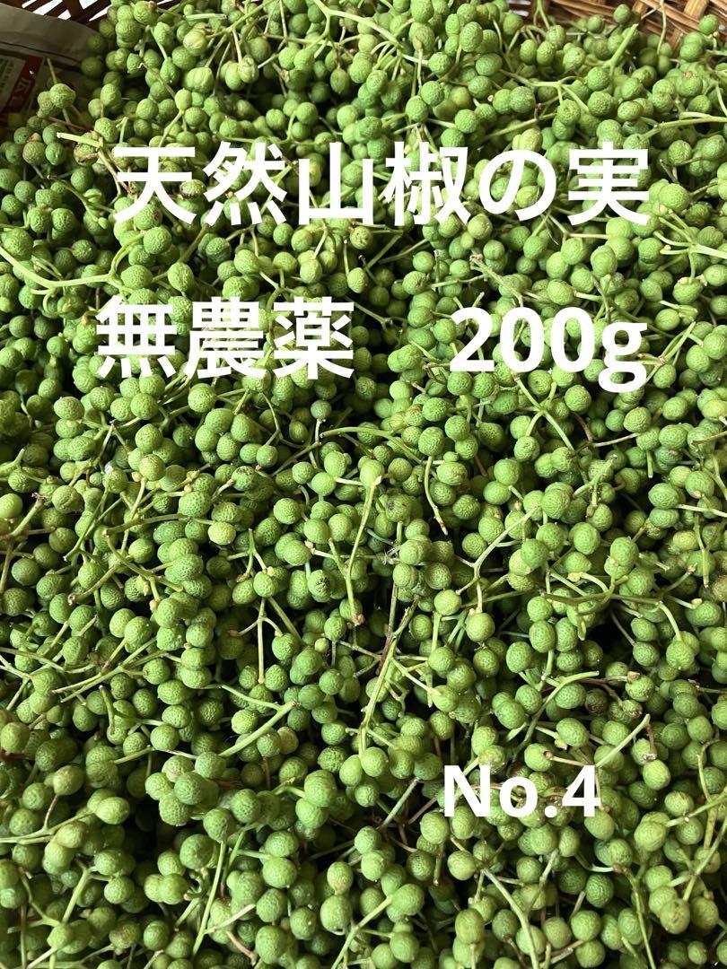 50天然山椒の実 2キロ採りたて 青森産 天然 山椒の実 採りたて 200g 青森産 - メルカリ