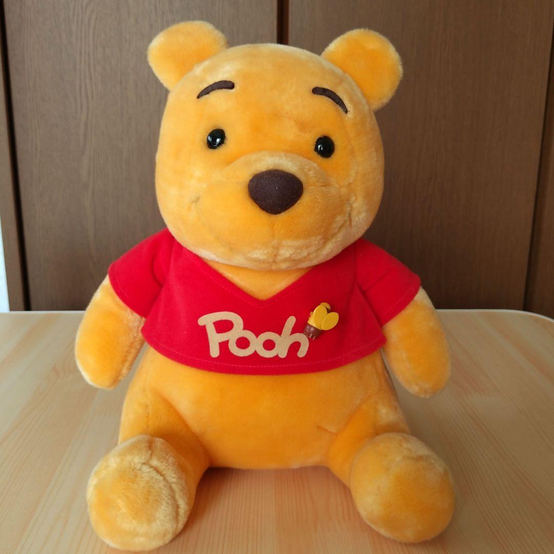 赤ハーマン社製ウィニー・ザ・プー　2001年　くまのプーさん　限定品　レア　美品 赤ハーマン社製ウィニー・ザ・プー 2001年 くまのプーさん 限定