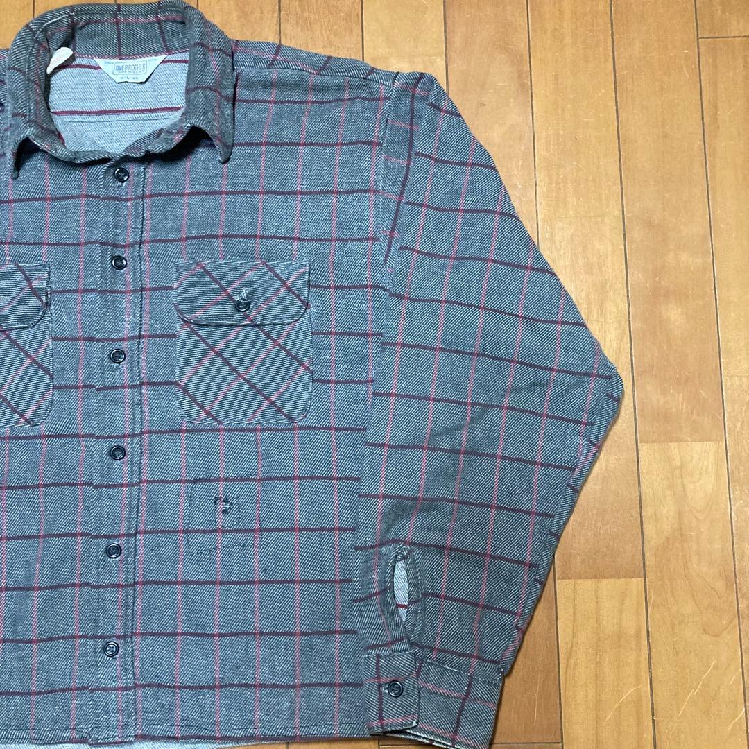 70s 80s USA製 FIVE BROTHER ネルシャツ ヘビーネルシャツ - メルカリ