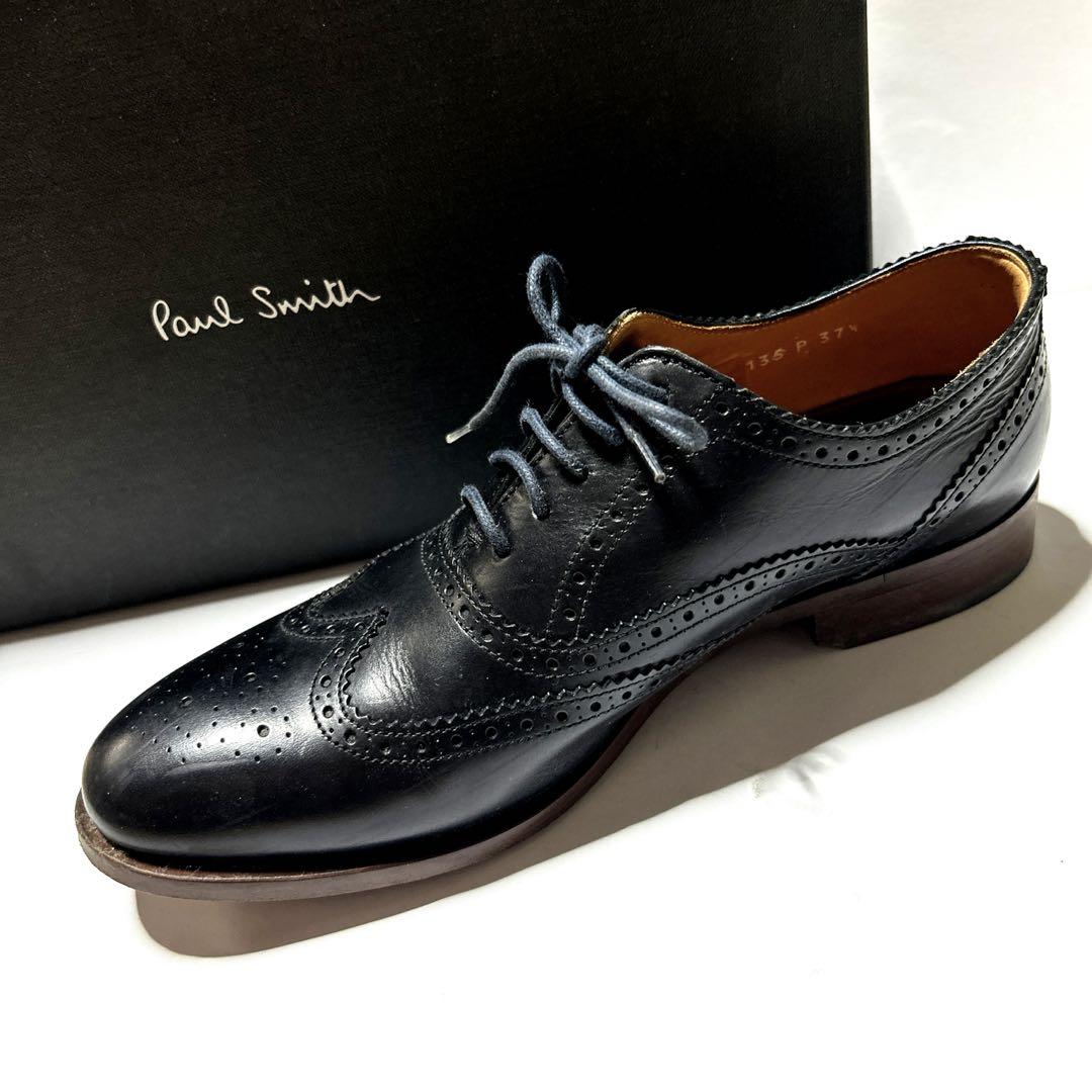 ギフトに最適☆Paul Smith トランプソール レザーシューズ 人気