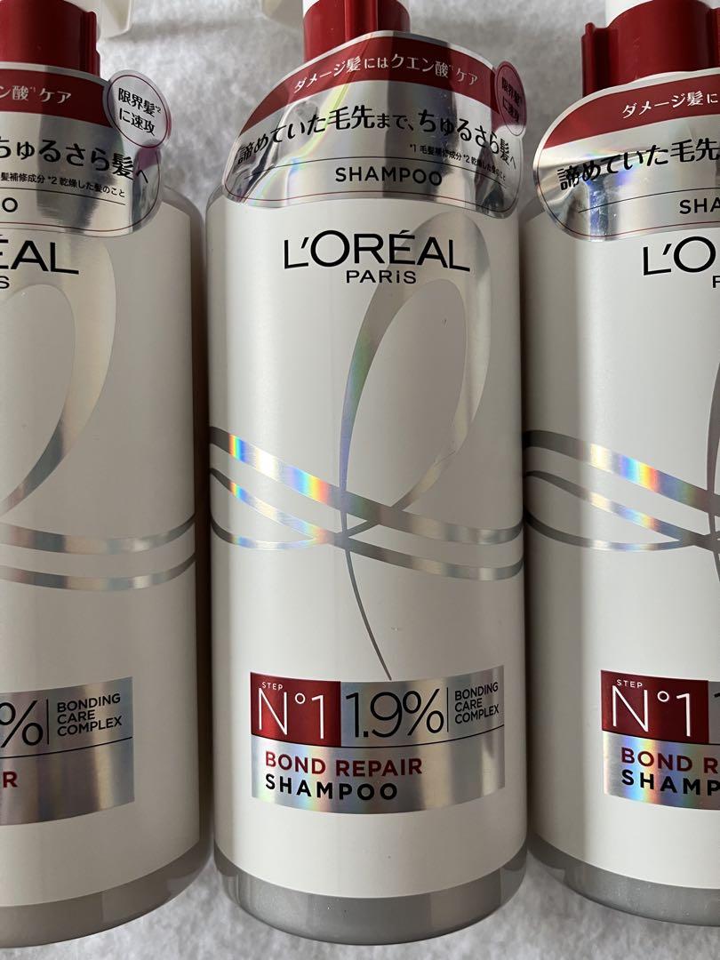 ロレアルパリ ボンド リペア シャンプー 440ml 4本