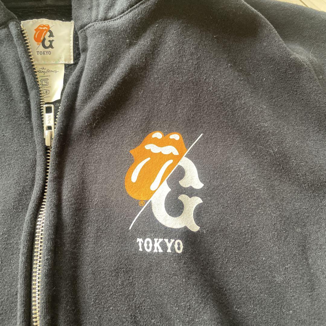 rolling stones ツアー　2017 パス　スタッフ　レア　パーカー rolling stones ツアー 2017 パス スタッフ レア パーカー