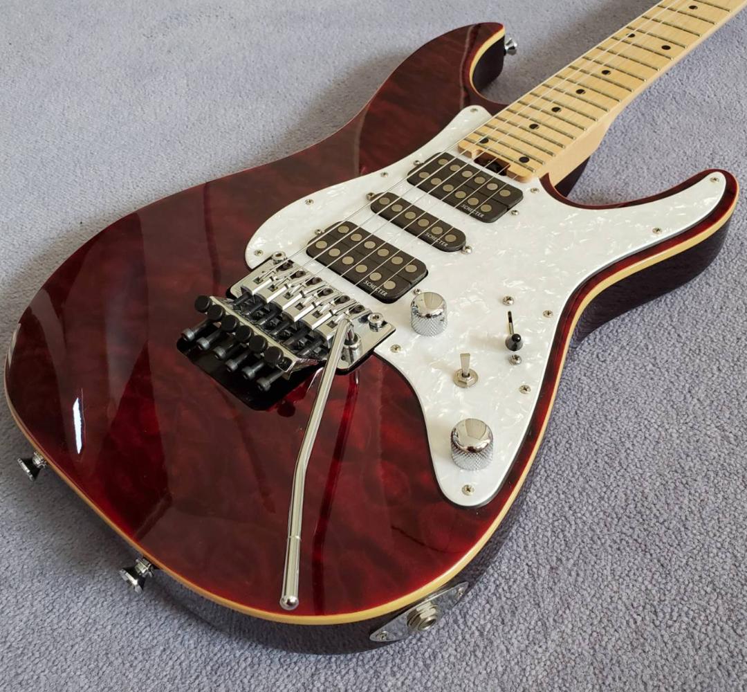 ひーくん様専用 SCHECTER SD-2-24-BW-RED M Bj8Dw-m63537457710 最安値定番