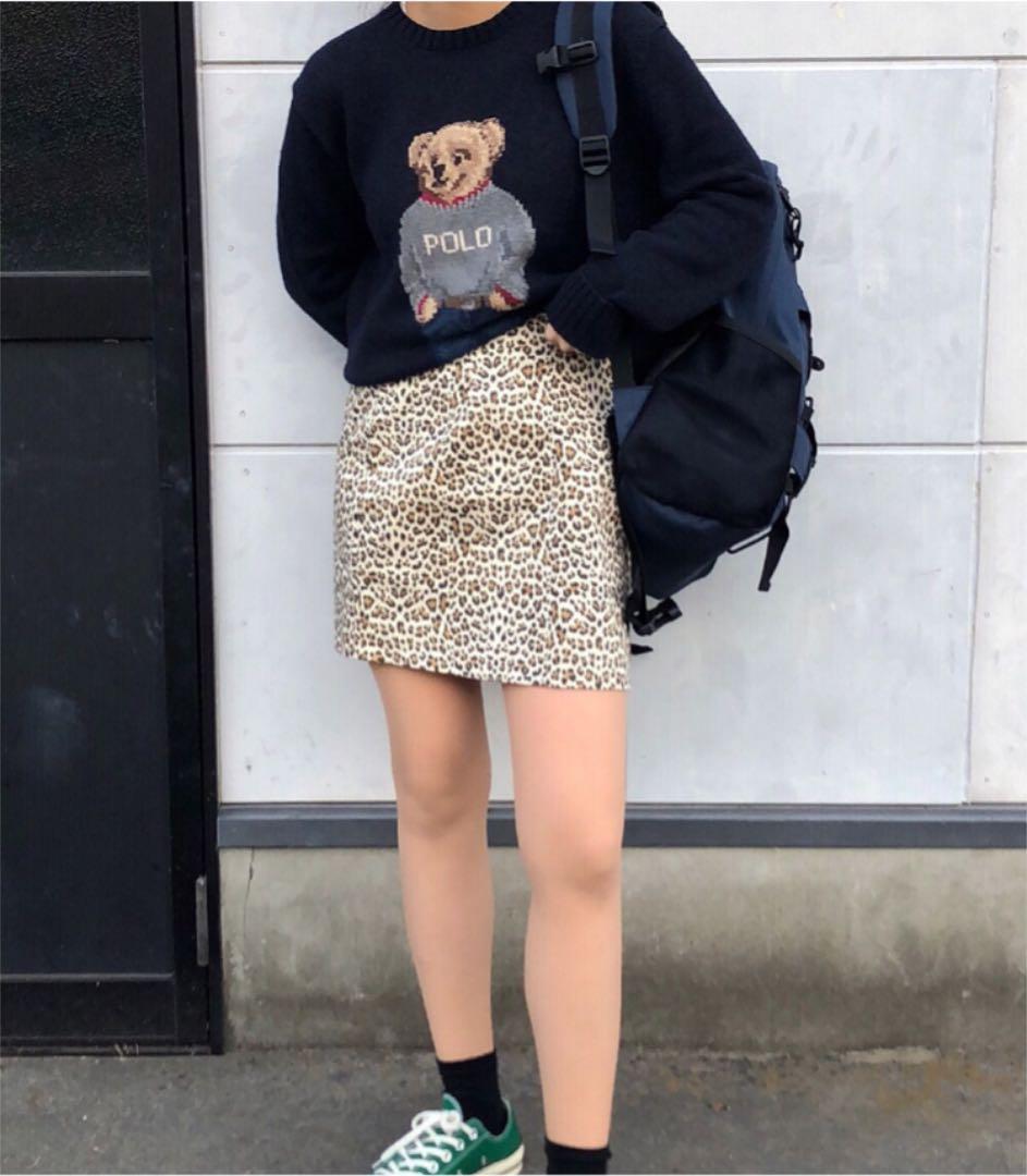 インスタで大人気☆ラルフローレン ポロベアニットセーター ネイビー