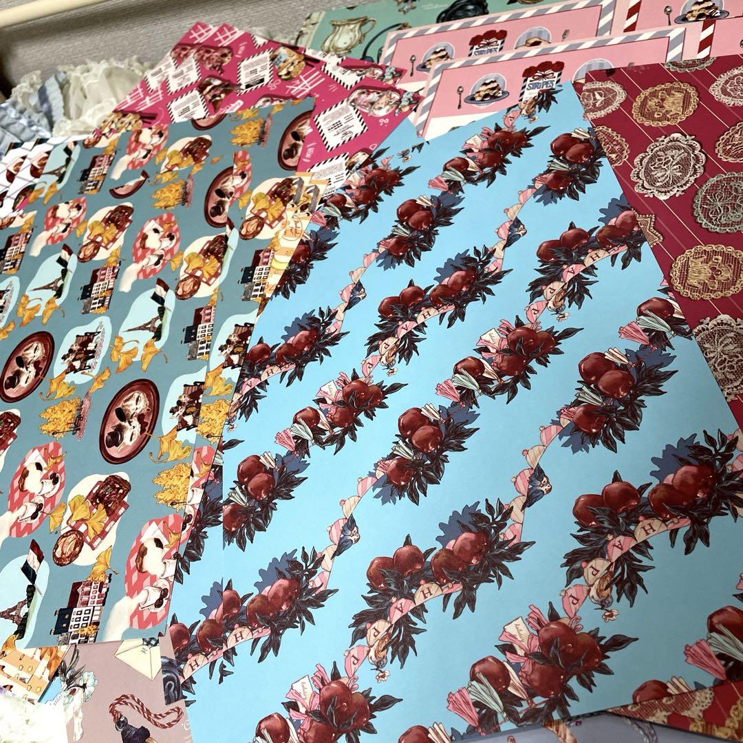 ♡okappa loverさんデザインペーパー50枚セット♡1セット限り
