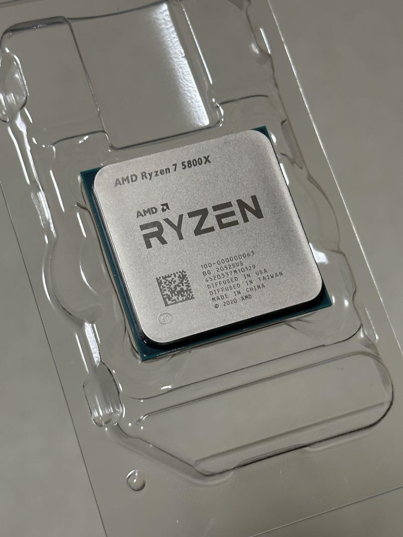 AMD Ryzen 7 5800X デスクトップ プロセッサ 5000シリーズ