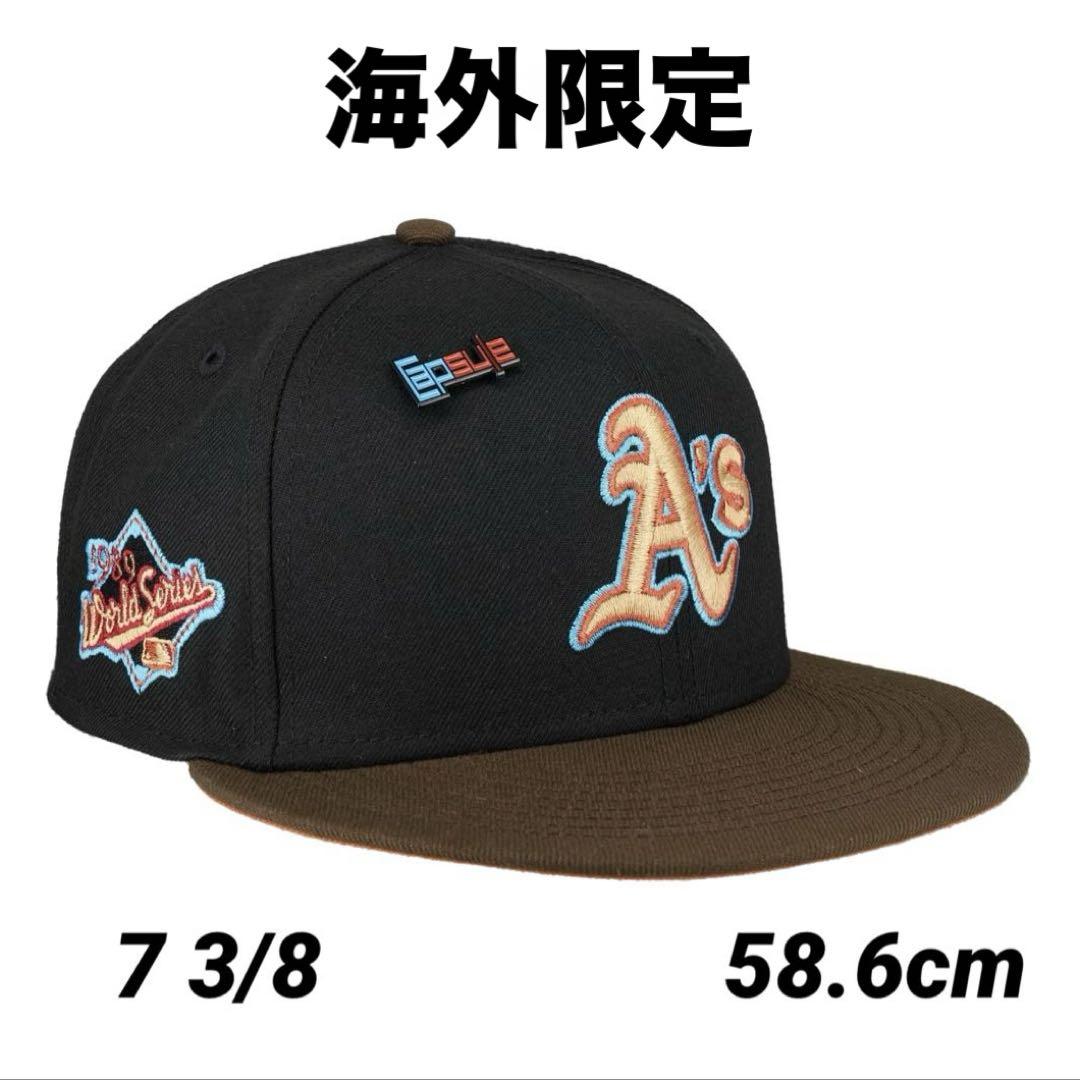 海外限定 NEW ERA 59FIFTY オークランド アスレチックス