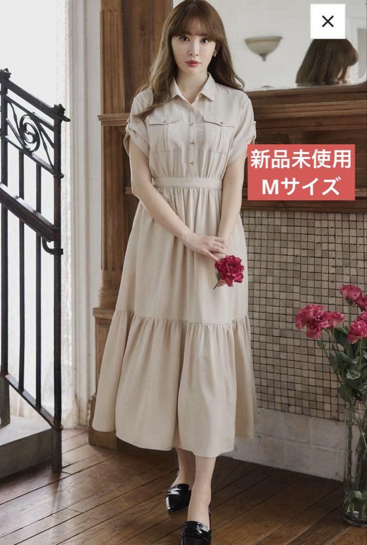 ワンピース Herlipto Noble shirt dress 新品未使用】Herlipto Noble Shirt Dress - メルカリ