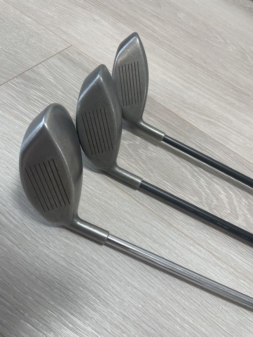 【2025福袋】 2 ZING PING フェアウェイウッド 希少Ω 7番セット 5 3 クラブ