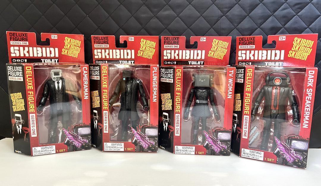 【スキビディトイレ】 デラックスアクションフィギュア フルコンプリートセット