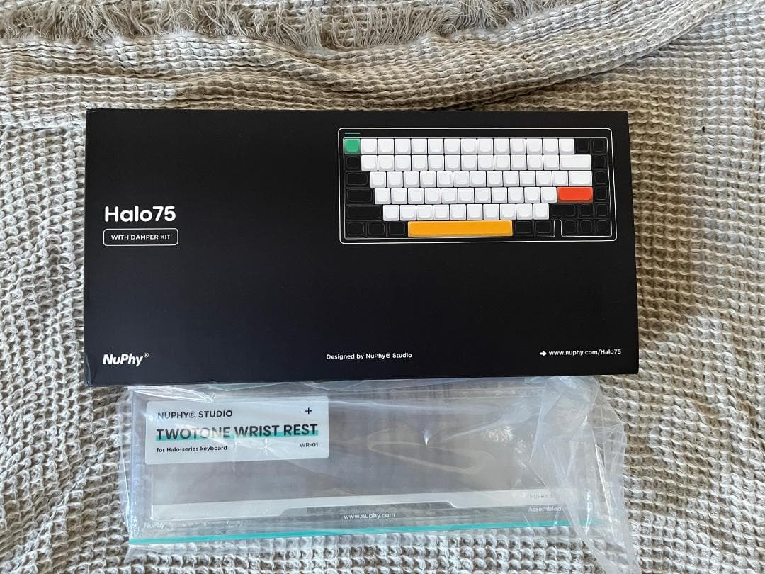 メカニカル キーボード Nuphy Halo 75 v1