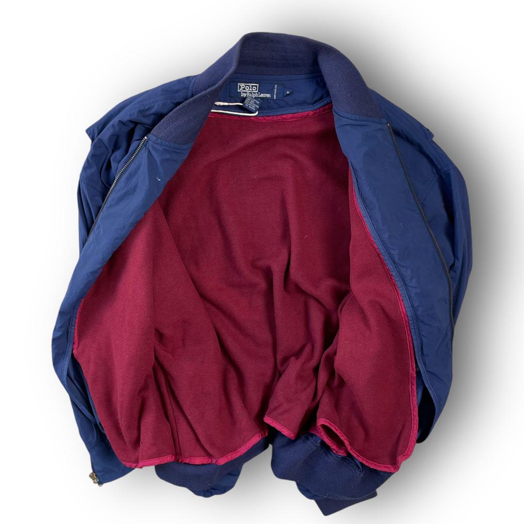 POLO RALPH LAUREN ベースボール ボンバージャケット Ralph Lauren ピンク ポニー アウター ベースボール ジャケット