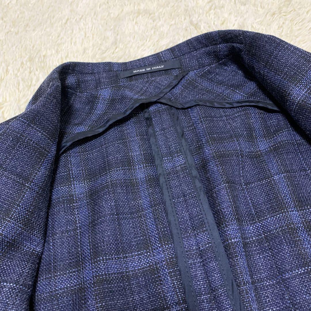 TAGLIATORE シルク シングル テーラードジャケット 50 アンコン
