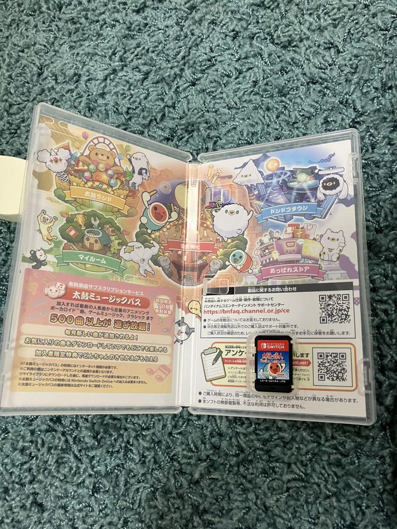 太鼓の達人　Switch ソフト　フィットバチ