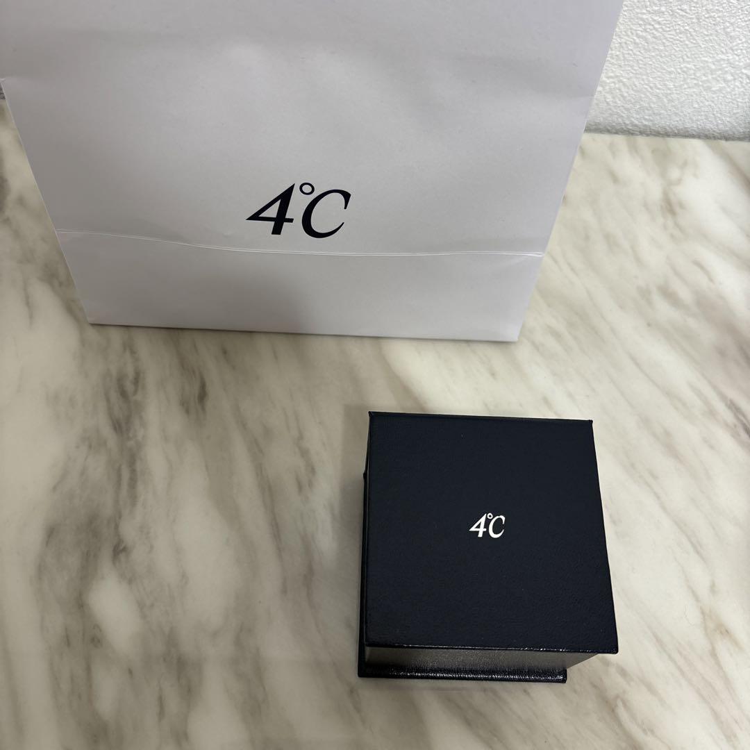 K10 4℃ アクアゴールド ネックレス 卵型
