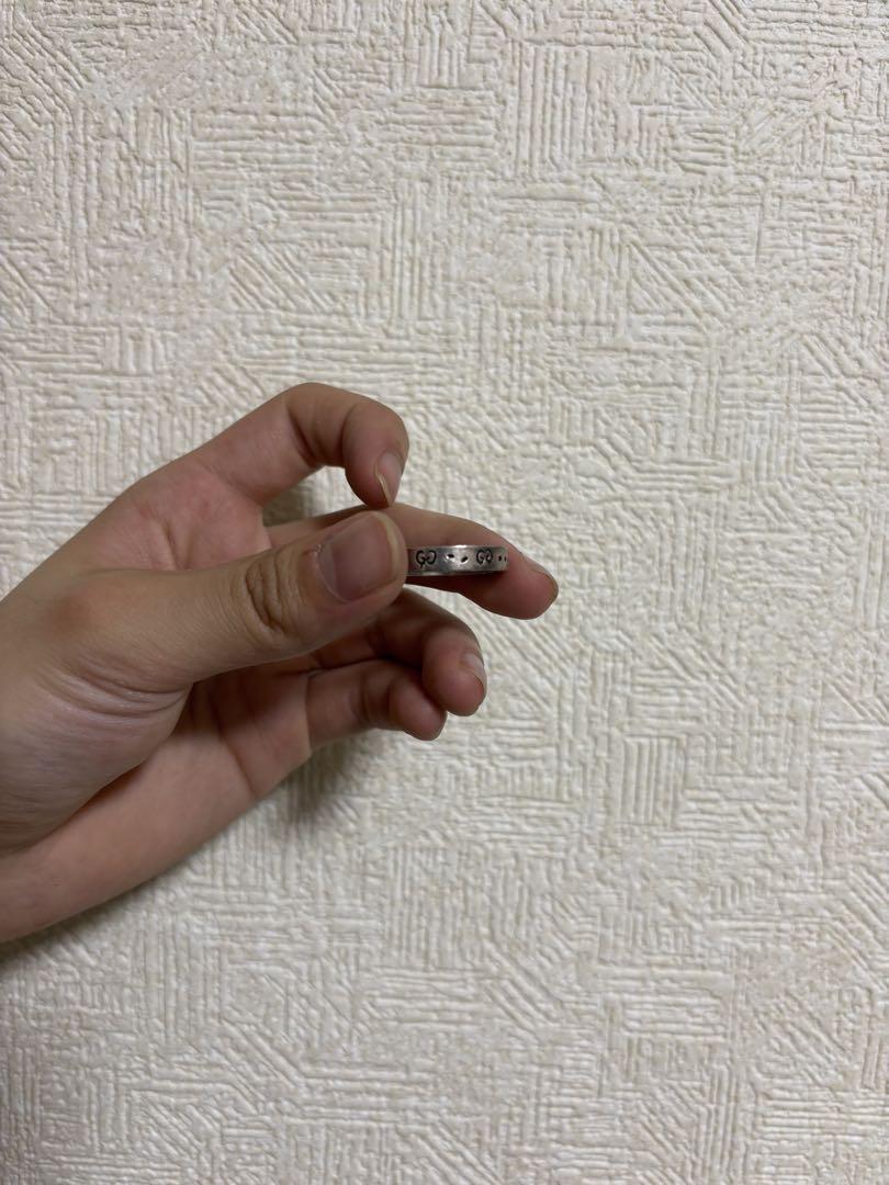 シルバーリング 20号 シンプルデザイン