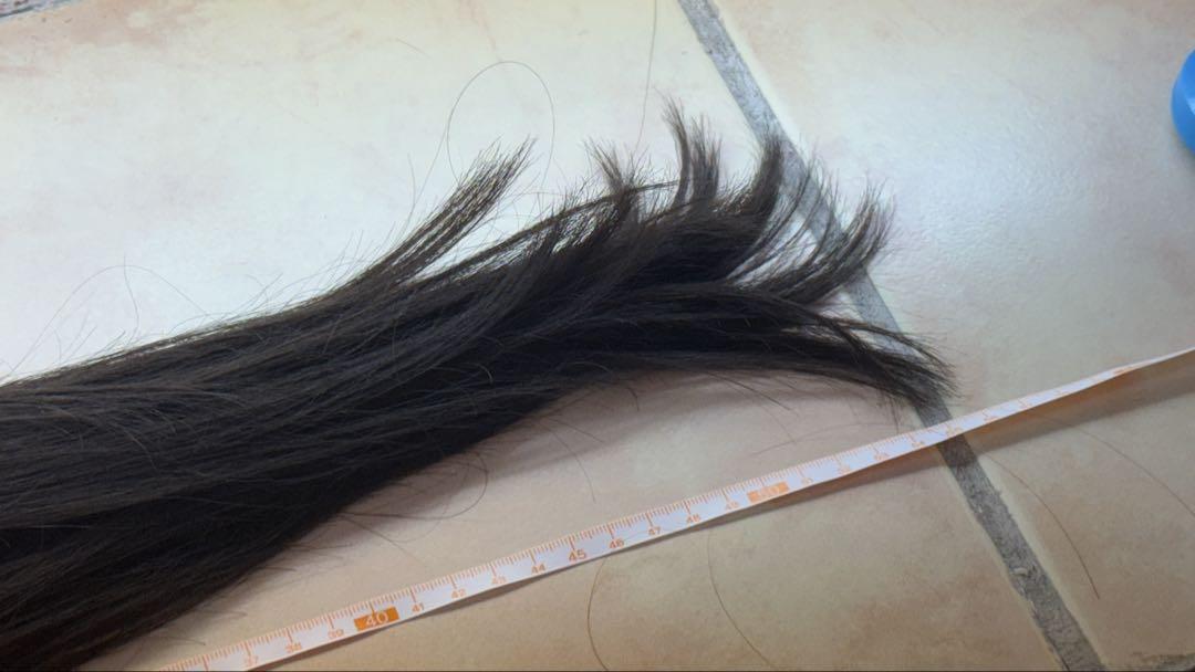 50cm バージン毛 ヘアドネーション 50cm バージン毛 ヘアドネーション - メルカリ