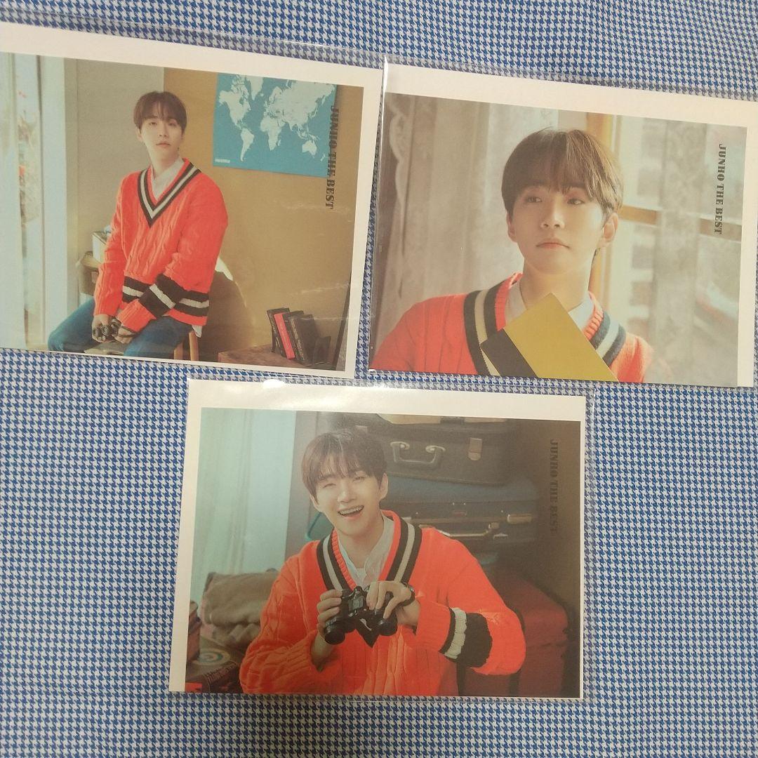2PMジュノ JUNHO THE BESTトレカ③ 2PM ジュノ トレカ 3枚セット JUNHO THE BEST - メルカリ