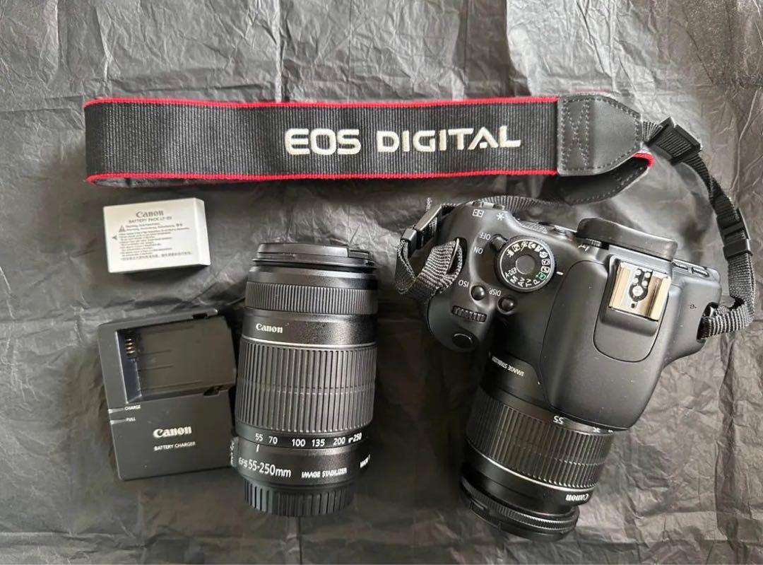 Canon EOS Kiss X5 ダブルズームキット + カメラバッグ
