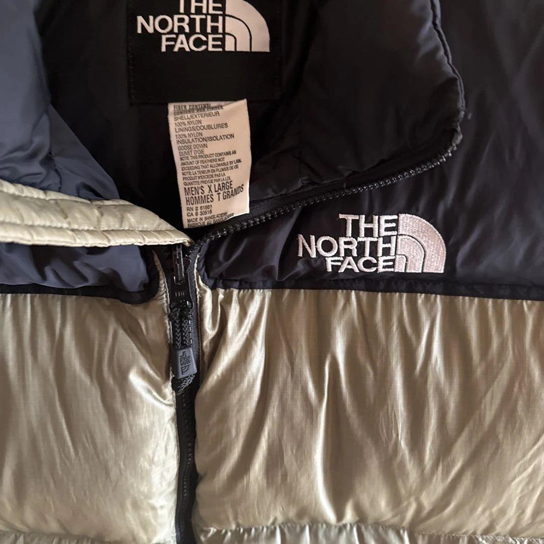 中古THE NORTHFACEヌプシダウンベストXLグリーン 中古THE NORTHFACEヌプシダウンベストXLグリーン
