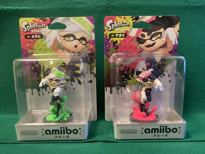 amiibo スプラトゥーン アオリ ホタル【未開封】 amiibo スプラトゥーン アオリ ホタル【未開封】