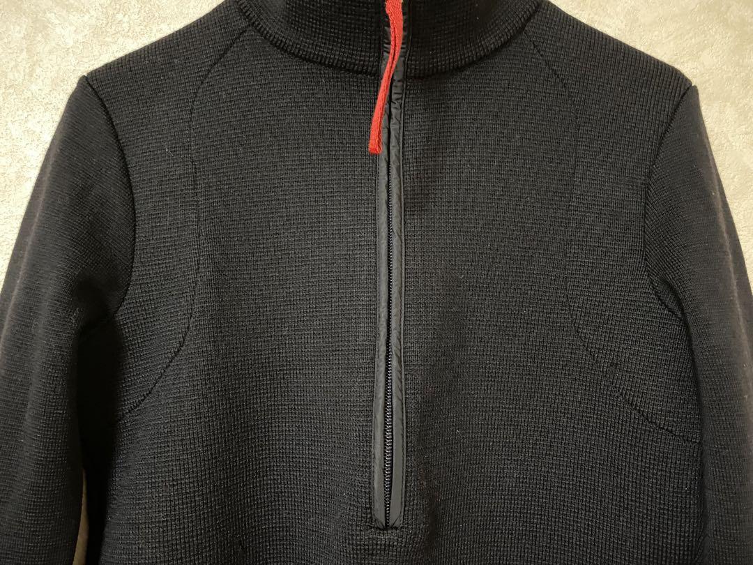 【公式サイト】正規ブランド品通販 PRADA 00s ブラック ハーフジップニット SPORT トップス