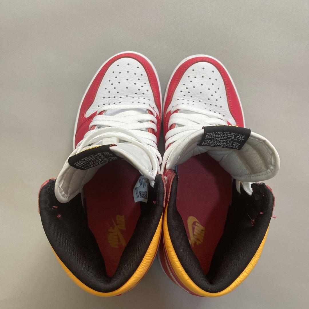 Jordanナイキエアジョーダン1ハイライトフュージョンレッド
