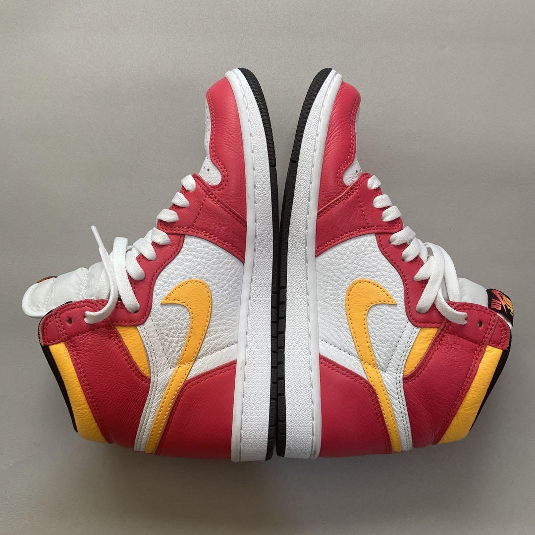 Jordanナイキエアジョーダン1ハイライトフュージョンレッド