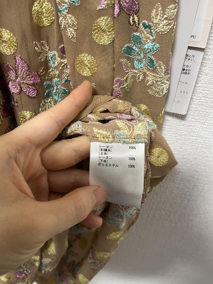 gracecontinental 花柄ワンピース新品未使用