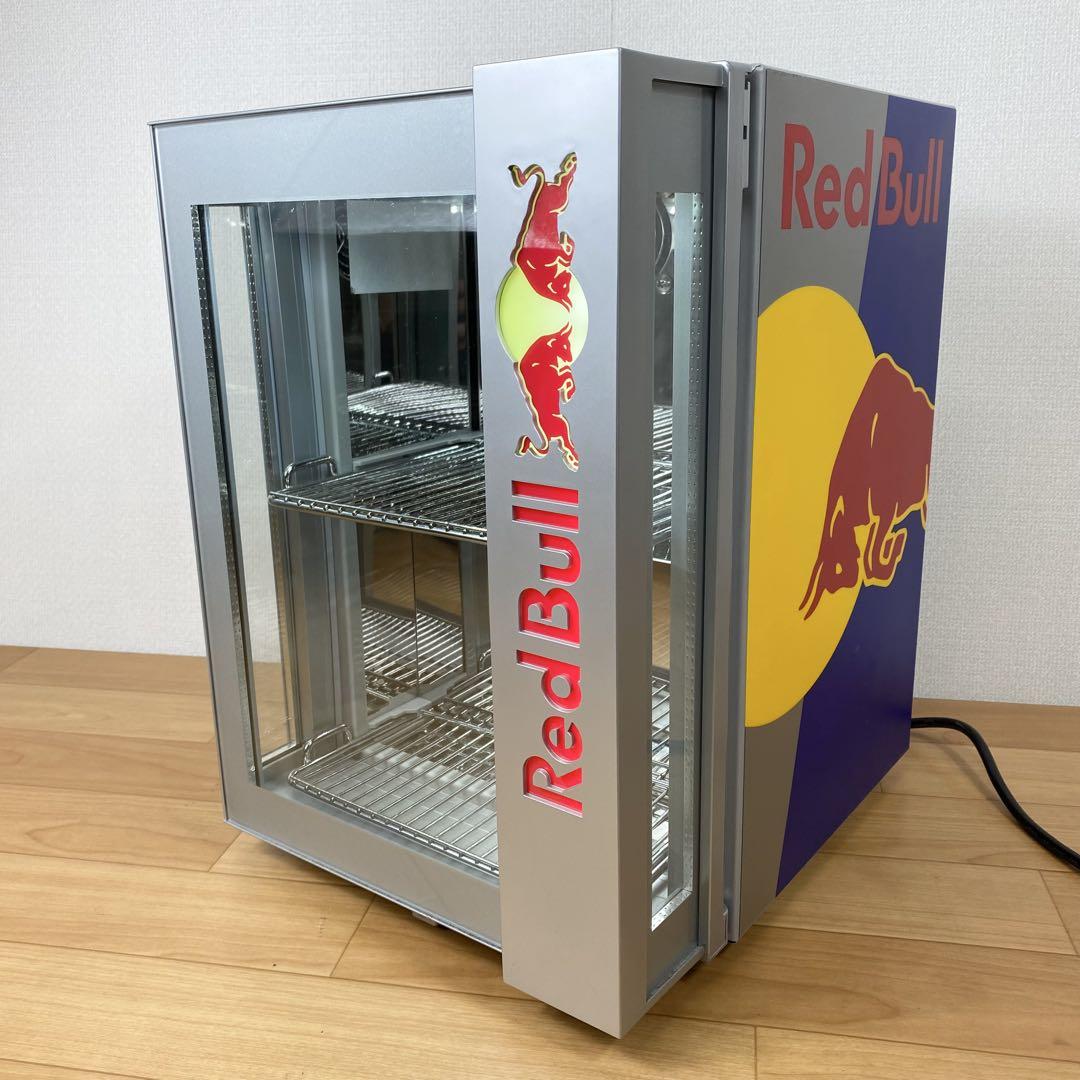 【良品】RedBull レッドブル　小型冷蔵庫　ショーケース 非売品　希少