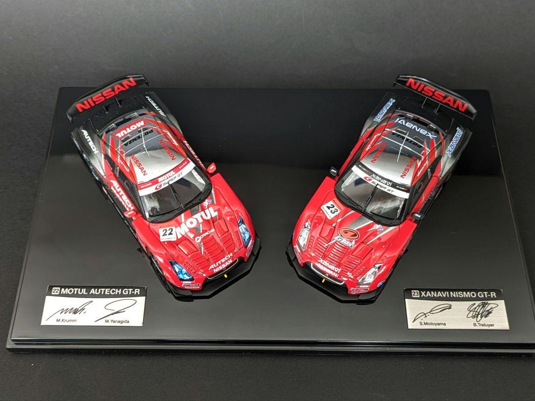 EBBRO ニッサン GT-R デビューウィン＆1-2フィニッシュセット2008