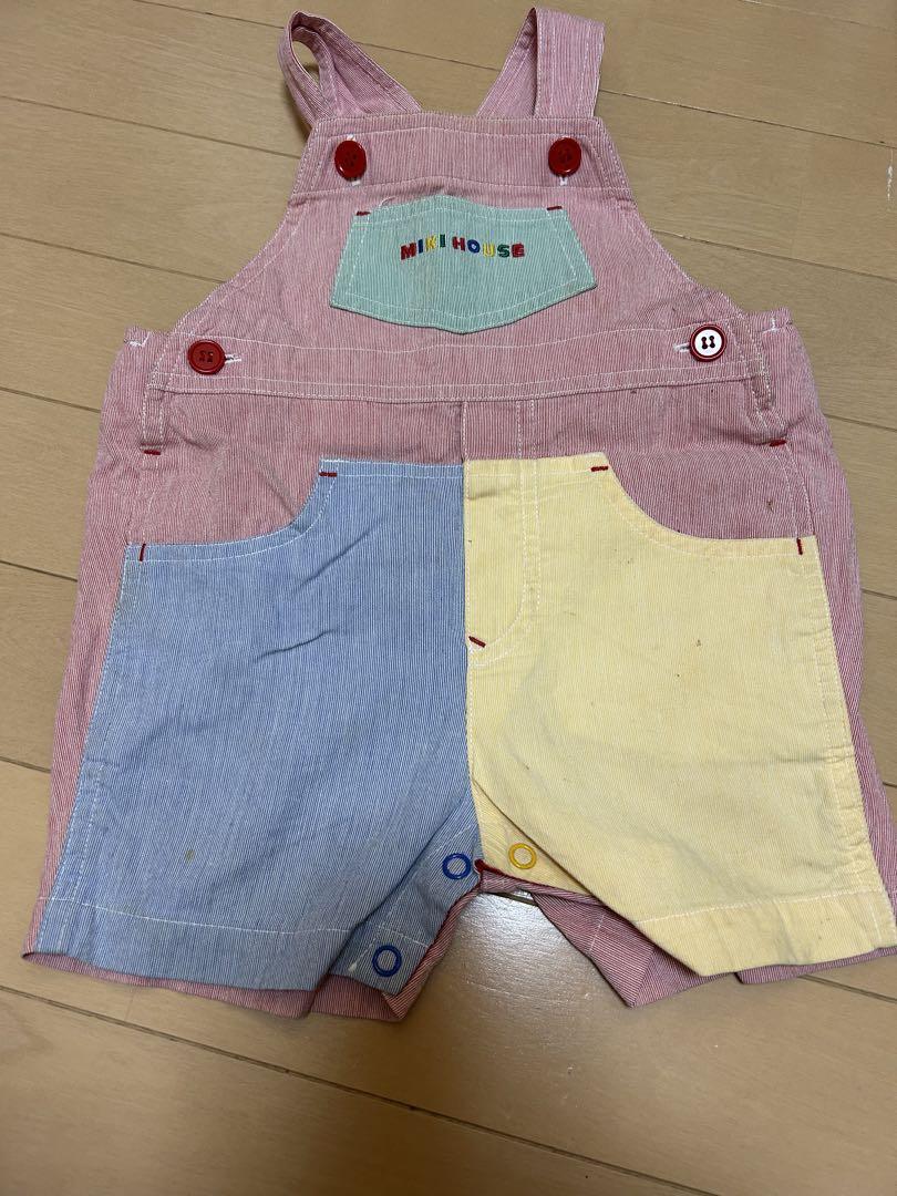 ミキハウス　サロペット　オーバーオール　おまとめ　80㎝　90㎝　レトロ