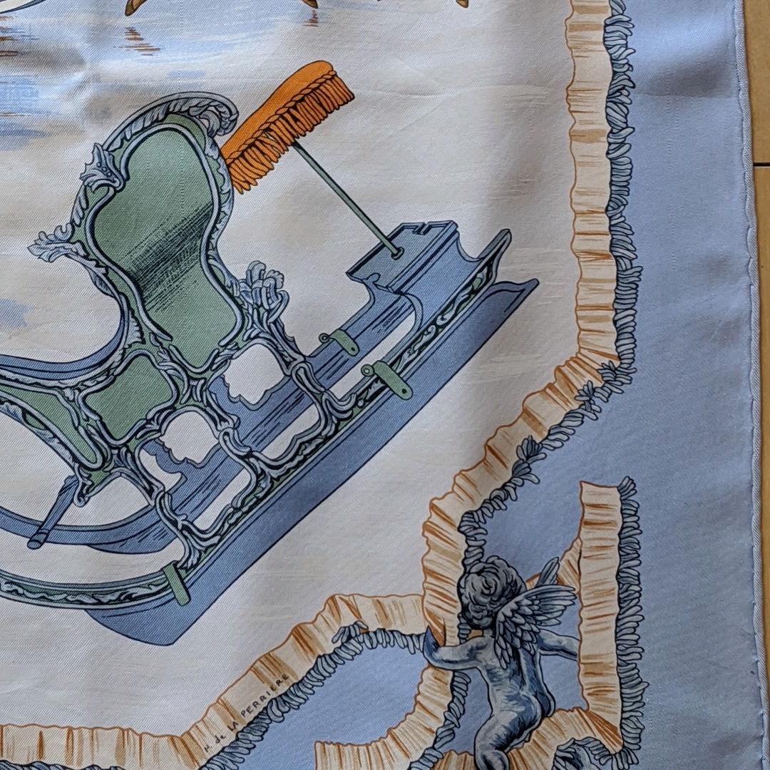 正規店在庫 HERMES Traineaux et glifsades 50QdH-m63561644785 カレ90 在庫大人気