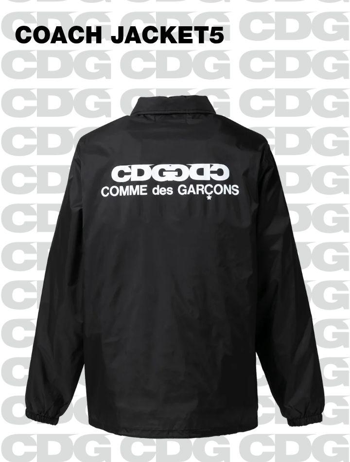 XL 正規品CDGcdgコムデギャルソンロゴコーチジャケット XL新品未使用正規品CDGcdgコムデギャルソンロゴコーチジャケット