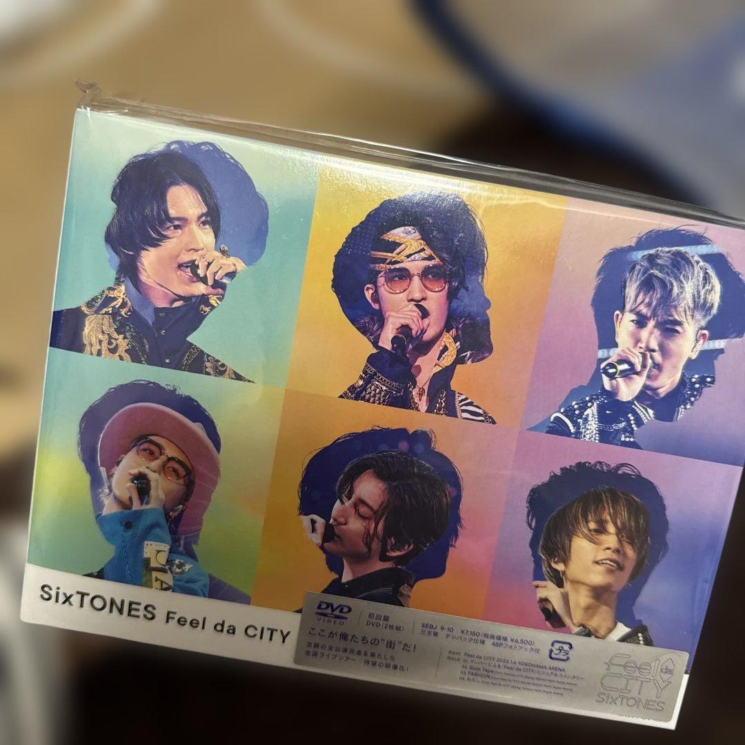 SixTONES Feel da CITY DVD 初回 未開封 - メルカリ