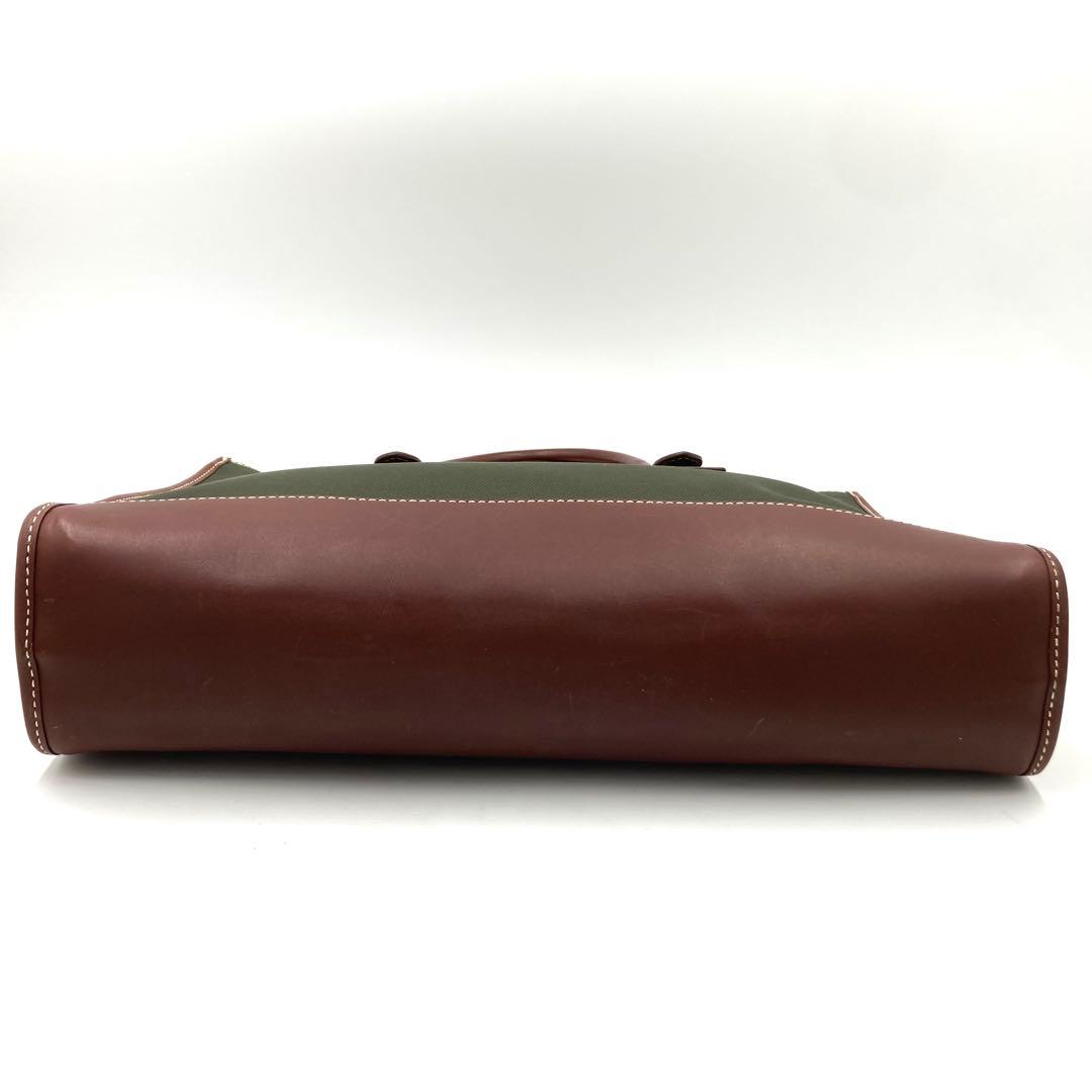 【美品】 ハンティングワールド トートバッグ ビジネス A4収納 メンズ