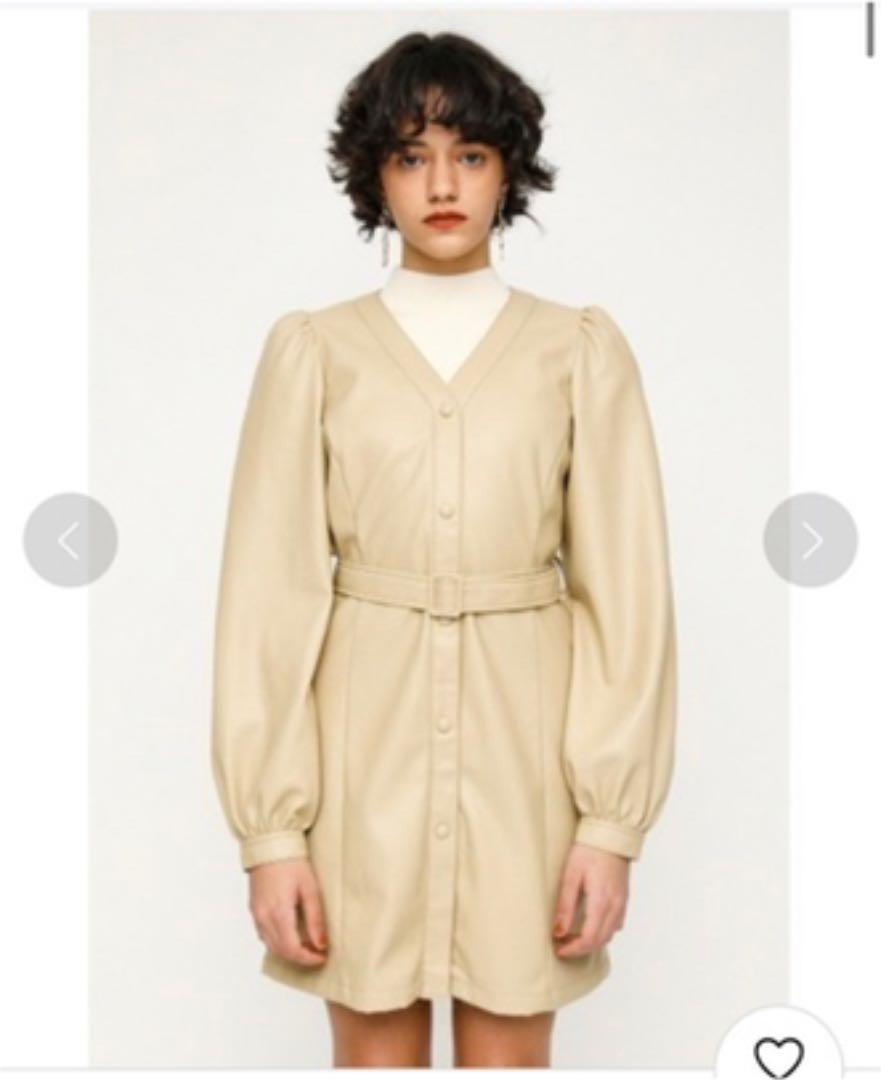 PUFF SLEEVE ショートワンピース