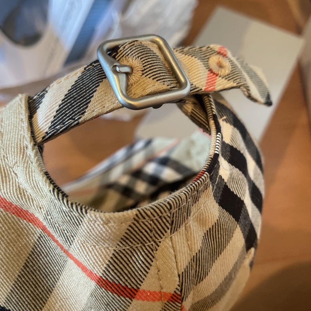 Burberry チェック柄 ベースボールキャップ