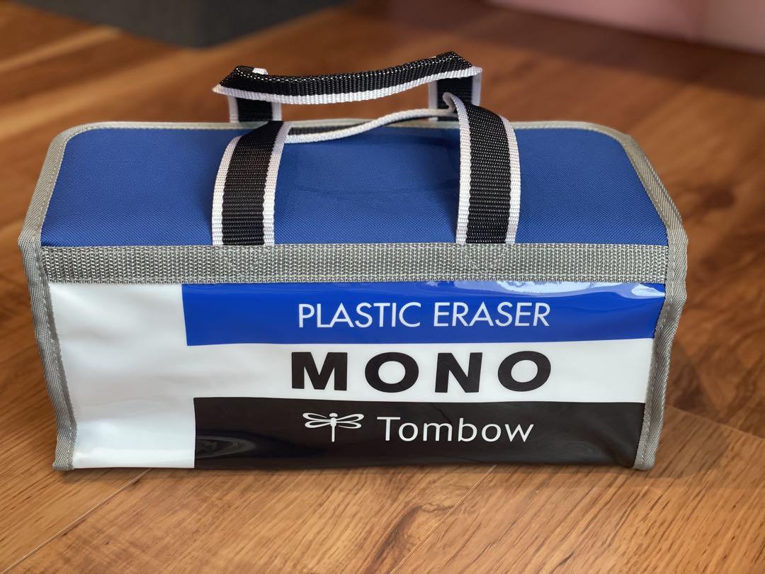 Tombow MONO プラスチック消しゴム 収納ケース付き　画材セット