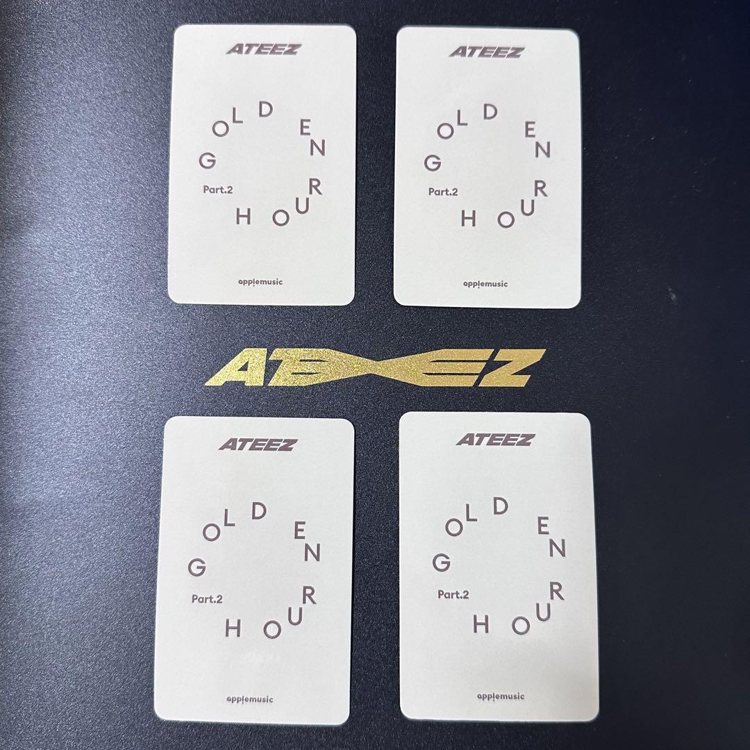 ATEEZ APPLE MUSIC 対面 ヨントン ユニット トレカ コンプ