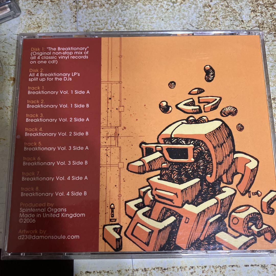 洋楽 Breaktionary 2 DISC drum breaks DJ qbert