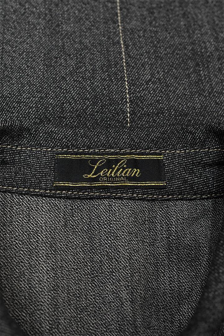 D507/美品 Leilian ブラウス ジャケット ストレッチ ナイロン混 9