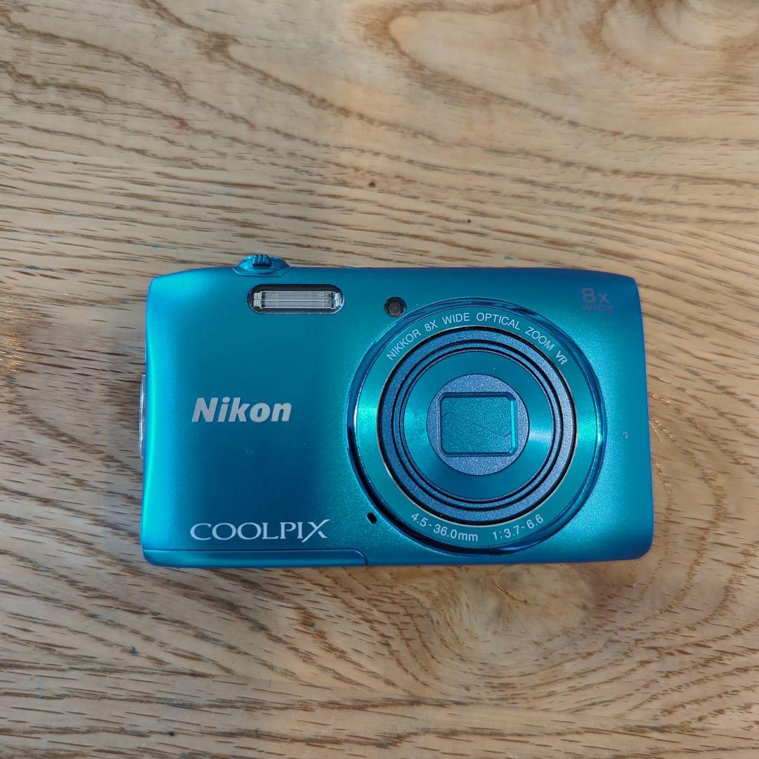 Nikon COOLPIX S3600 青